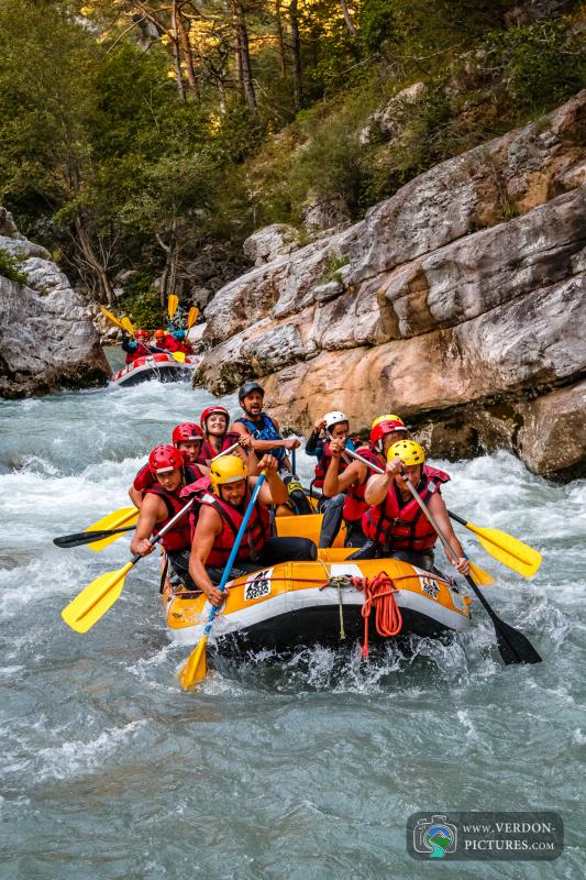 GrandCanyon multiactivities formula in the Verdon Buena Vista Rafting